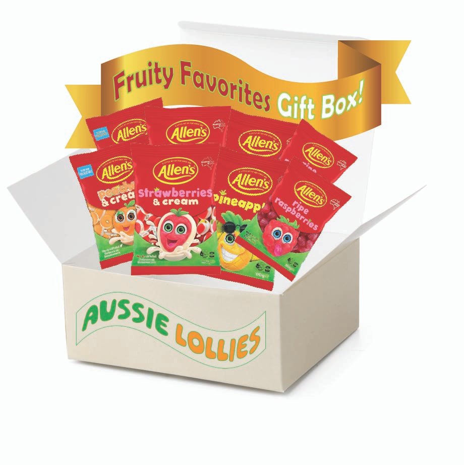 Aussie Lollies Fruity Favorites Gift Box - Image 4
