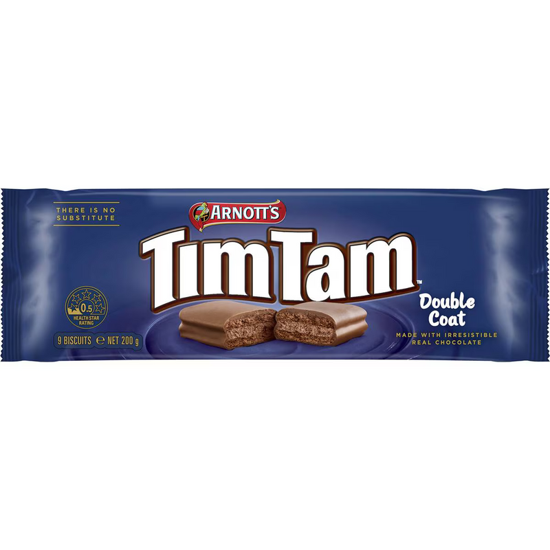 Arnott's Tim Tam Choc Double Coated Biscuits 200g - Image 2