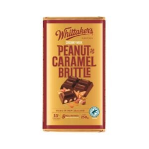 Whittaker's Peanut Caramel Brittle Chocolate Block | 250g