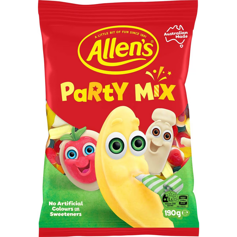 Allen's Party Mix Lollies 190g - Image 2