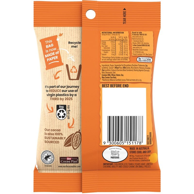 Allen's Jaffas Chocolate Orange Lolly Bag 160g - Image 3