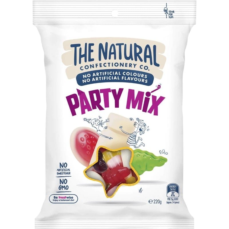 The Natural Confectionery Party Mix 220g