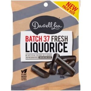 Darrell Lea Batch 37 Liquorice 260g