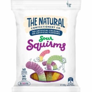 The Natural Confectionery Sour Squirms 220g