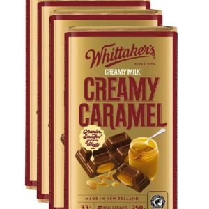 Whittaker's Creamy Caramel 250g (Imported from New Zealand) 4 PACK