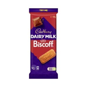 Cadbury Dairy Milk Biscoff Chocolate Block | 170g