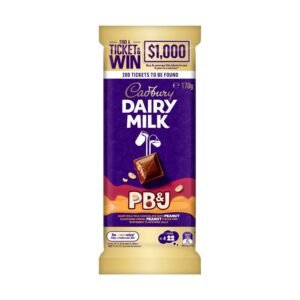 Cadbury Dairy Milk PB&J Chocolate Block | 170g