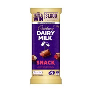 Cadbury Dairy Milk Snack Chocolate Block | 180g