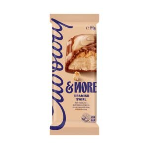 Cadbury & More Tiramisu Swirl Chocolate Block | 195g