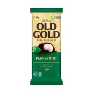Cadbury Old Gold Peppermint Dark Chocolate Block | 180g