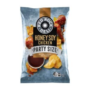 Red Rock Deli Potato Chips Party Bag Honey Soy & Chicken | 290g