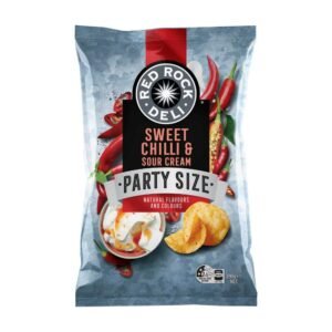 Red Rock Deli Potato Chips Party Bag Sweet Chilli & Sour Cream | 290g