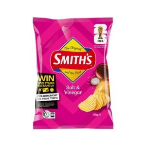 Smith's Crinkle Cut Salt And Vinegar Potato Chips | 170g