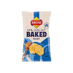 Smith's Oven Baked Potato Chips Share Pack Sea Salt | 130g