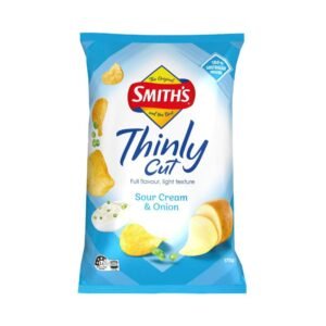 Smith's Thinly Cut Potato Chips Share Pack Sour Cream & Onion | 175g