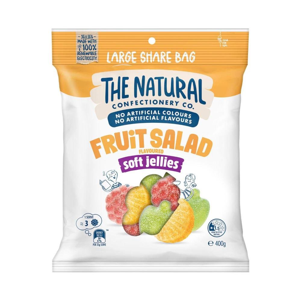 The Natural Confectionery Co. Fruit Salad Soft Jellies | 400g