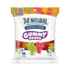 The Natural Confectionery Co. Gummy Bears Lollies | 180g