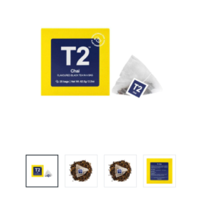 T2 Chai Tea Bags | 25 Pack